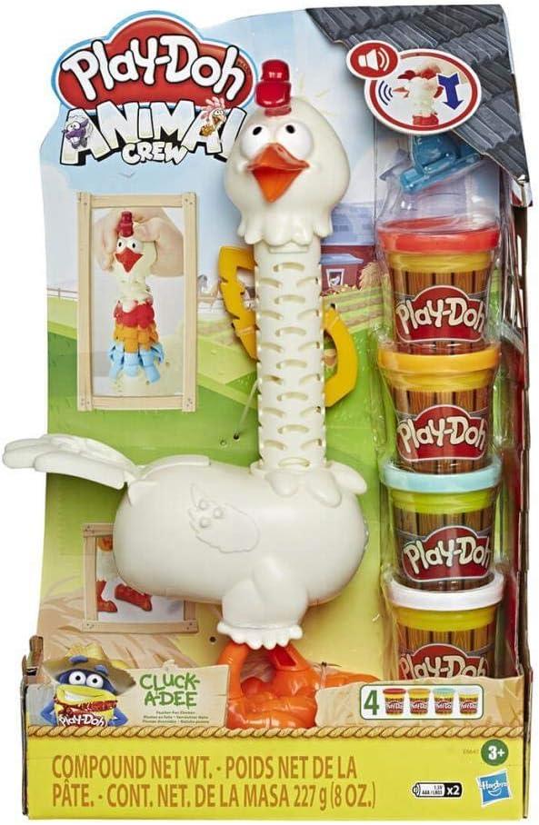 Ігровий набір для ліплення пластилін Play-Doh Весела курочка (Е6647) Hasbro
