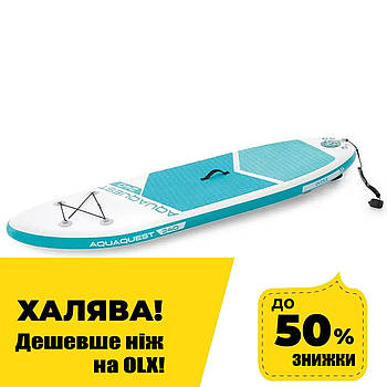 Дошка для SUP серфінгу Intex SUP-БОРД 68241 Блакитна (240-76-13см) | Надувна дошка для серфінгу