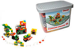 Конструктор Будівельний майданчик 193 деталі в боксі Doloni 013888/37