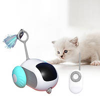 Інтерактивна іграшка для кішок на акумуляторі з дистанційним керуванням і 2 режимами
