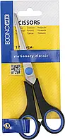 Ножиці з гумовими вставками 17см Economix E40402