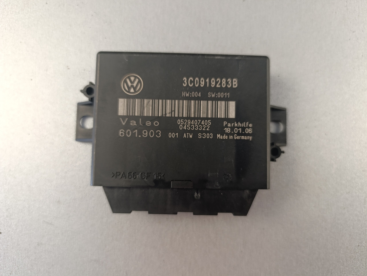 Блок керування парктроніком Volkswagen Passat B6 3С0919283B