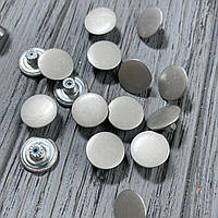 Джинсовий ґудзик 17 мм сатин (гладкий)