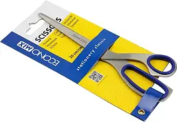 Ножиці металеві, з гумовими вставками 20см Economix E40424