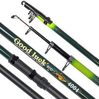 Вудлище Bolo GOODLUCK 80-120 г 6,0м з кільцями   ЗЕЛЕНИЙ