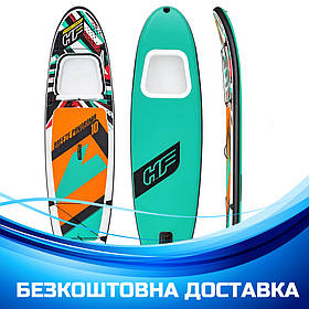 Дошка для SUP серфінгу (305-84-12см, дошка, весло, ручний насос, сумка) SUP-борд Bestway 65377 Бірюзовий