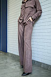 Трояндова брюки-палаццо Такуми з кишенями в бокових швах 42-56 розміри різні кольори, фото 7