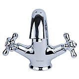 Змішувач ARNO 1/2" для раковини литий на шпильці CORSO FE-2A152C (9679000), фото 2