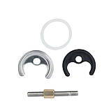 Змішувач ARNO 1/2" для раковини литий на шпильці CORSO FE-2A152C (9679000), фото 5