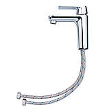 Змішувач BRACCIANO Ø35 для раковини литий на шпильці CORSO (CF-2A136C) (9617000), фото 3