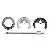 Змішувач BRACCIANO Ø35 для раковини литий на шпильці CORSO (CF-2A136C) (9617000), фото 4