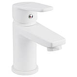 Змішувач s37 Ø35 для раковини литий на шпильці (W) AQUATICA (9737002), фото 3