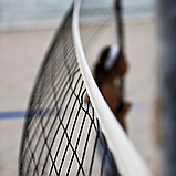 Сітка волейбольна з металевим тросом для гри на вулиці та в залі 9.5 х 1.1 м NET Одностороння (VN-1), фото 7