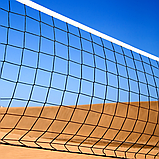 Сітка волейбольна з металевим тросом для гри на вулиці та в залі 9.5 х 1.1 м NET Одностороння (VN-1), фото 8