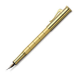 Перова ручка Graf von Faber-Castell  Anello Gold из коллекціі Classic Anello, перо M (0,7 мм), 145600