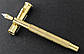 Перова ручка Graf von Faber-Castell  Anello Gold из коллекціі Classic Anello, перо M (0,7 мм), 145600, фото 7