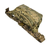 Чоловіча сумка бананка на пояс тактична, ММ-14 з патч панеллю, матеріал Кордура, фото 4