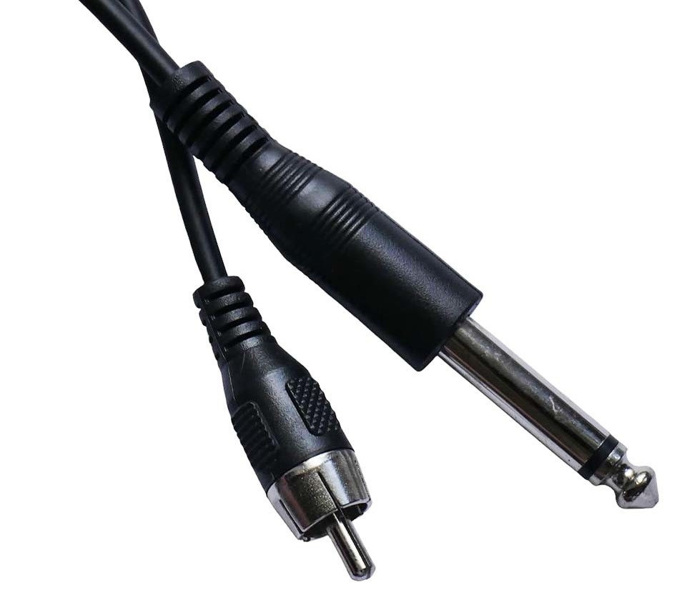 Кліп корд шнур для тату RCA Best чорний, фото 1