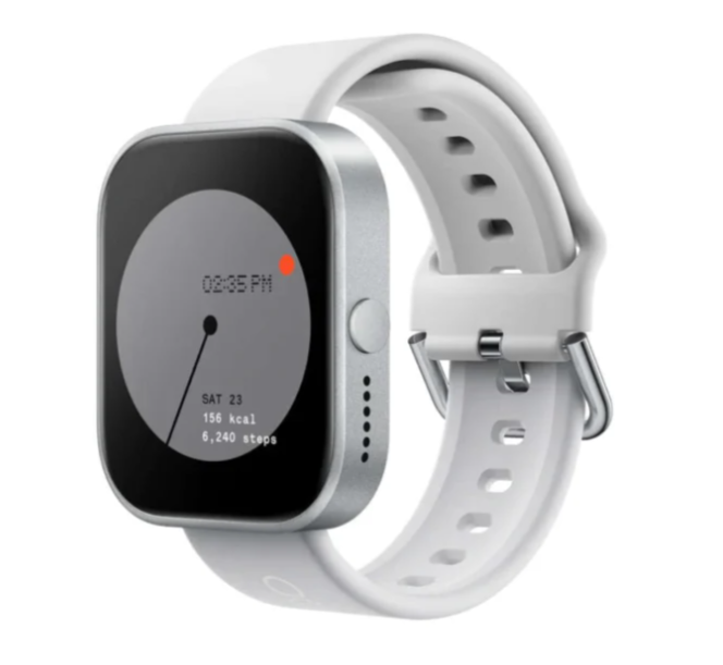 Смарт-годинник CMF by Nothing Watch Pro Silver frame with Light Grey strap (A10700004)