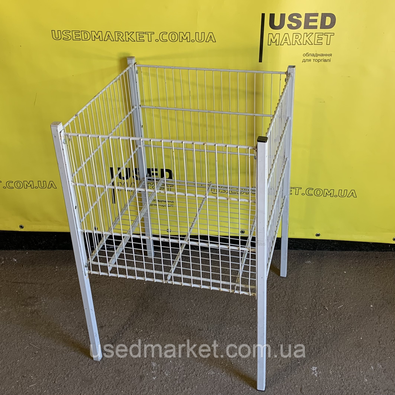 Промостол, промо кошик для розпродажів, акційний стіл 600x600x900, бу 1й сорт