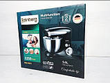 Потужний кухонний комбайн тістоміс міксер Rainberg з чашею на 5 л потужністю 3200 Вт Планетарний міксер тістоміс, фото 7