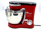 Планетарний комбайн міксер тістоміс Domotec Домотек MS-1368 1500 Вт з чашею на 4 л, фото 2