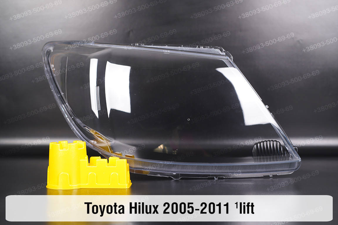 Скло фари Toyota Hilux (2005-2011) 1 рест праве, фото 1