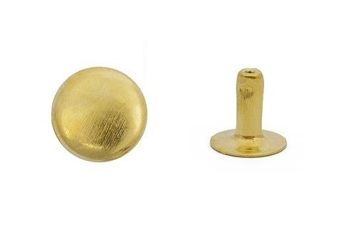 Хольнітен 6 мм. Туреччина колір золото (200 шт. упаковка), фото 1