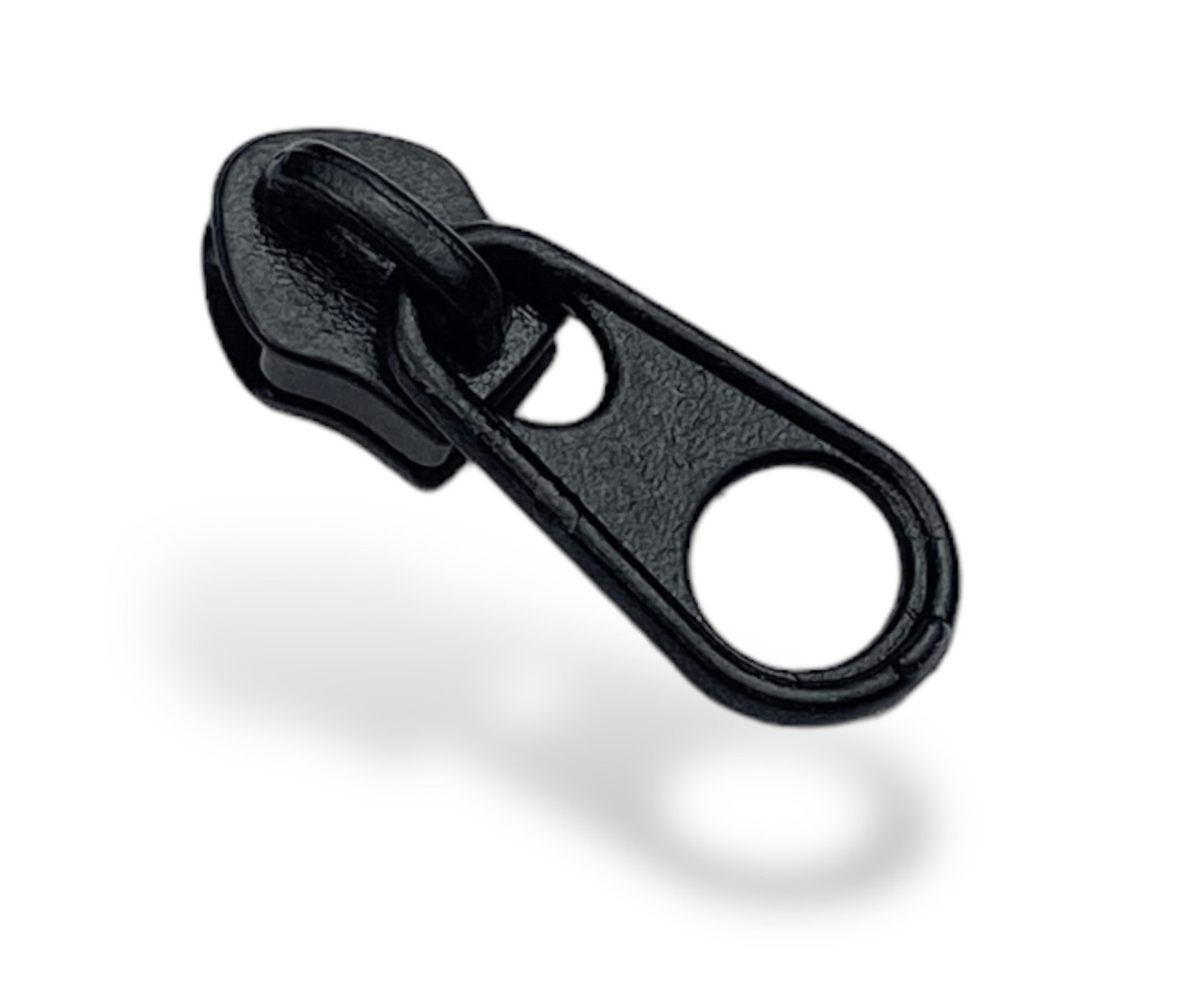 Бігунок для спіральної блискавки No3 колір чорний 13857, фото 1