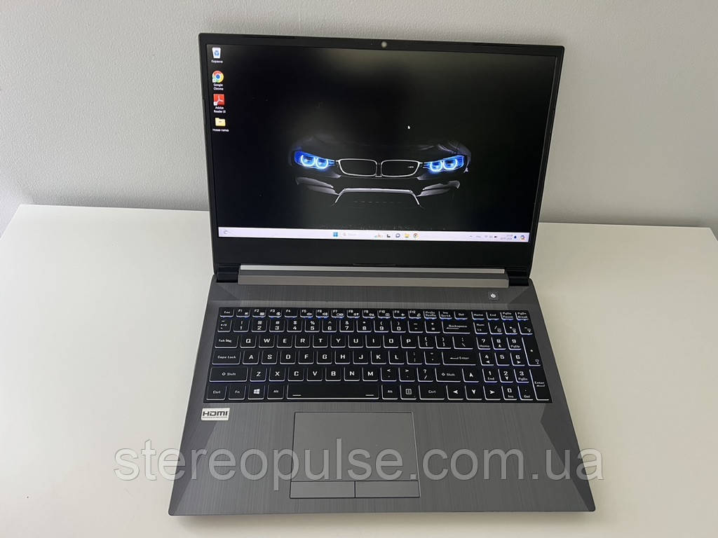 Ігровий ноутбук Sager NH58DE: i7-10750H/ GTX1650 Ti(4Gb)/ 16Gb DDR4/ 512 SSD