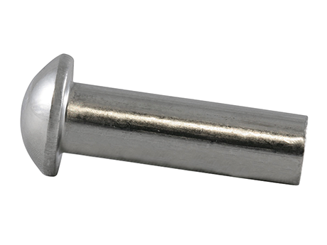 Заклепка алюмінієва 3х20 з напівкруглою головкою під молоток DIN 660 (паковання 1000 шт.)