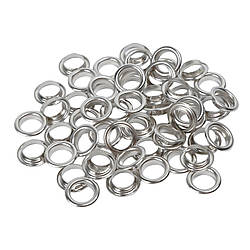 Люверси втулка+шайба №200 Ø 4,5 мм 100 шт. Платина