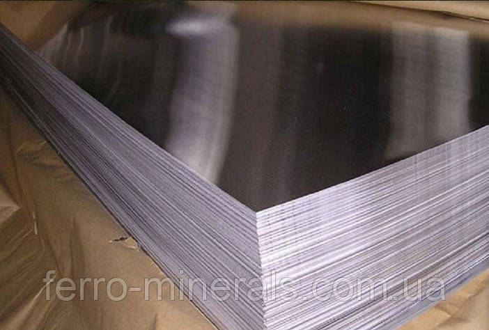 Лист нж 0.8х1250х3000мм 2В AISI 430 матовий