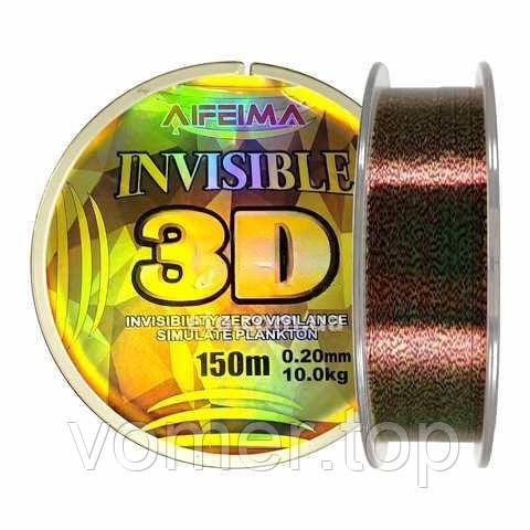 Волосінь 3D INVISIBLE 150м 0,35мм