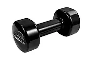 Гантель вінілова PowerPlay 2 кг. PP_4121 Чорна (1шт.), фото 2