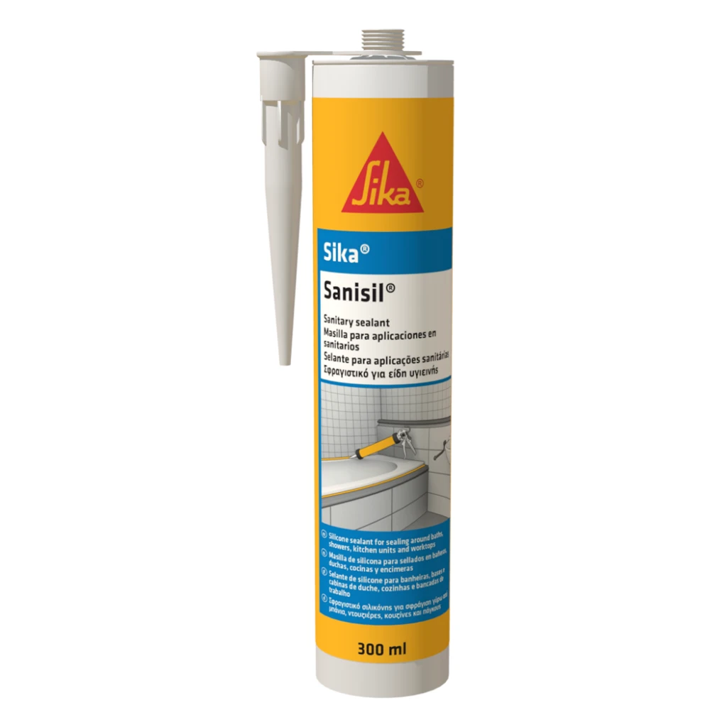 Герметик силіконовий Sikaseal-170 All Purpose (Sika Sanisil) санітарний Білий (300 мл)