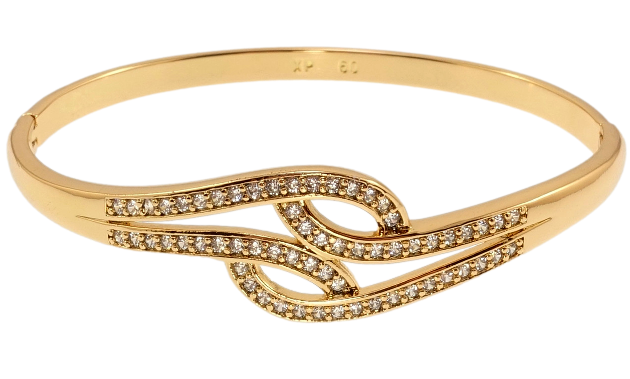 Браслет Xuping Позолота 18K "Грація Венери" ø 6см