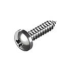 DIN7981 4,8х13 PH2 Саморіз нержавіюча сталь повна різьба напівкругла головка [N8050000N805481300] Metalvis