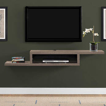 Тумба для ТВ настінна, тумбочка під телевізор. Колір Дуб Сонома Трюфель