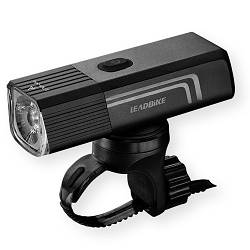 Фара для велосипеда передня Leadbike LD88-Osram 400LM Ultra Light, акумулятор 2000 mAh, ЗУ Type-C