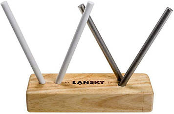 Точило для ножів 4-стрижнева система з подвійною зернистістю Lansky Ceramic Turn Box LCD5D
