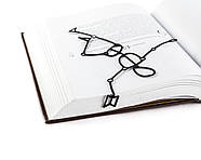 Закладка для книг «Лінійна людина з книгою», фото 3