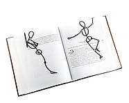 Закладка для книг «Лінійна людина з книгою», фото 5