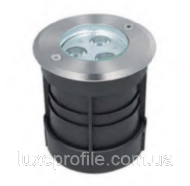 Вуличний грунтовий LED світильник VLS015 3W 3000K