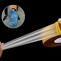 Двосторонній тканинний скотч сильна фіксація. Кріпильний водостійкий. Ширина 5 см довжина 5 метрів