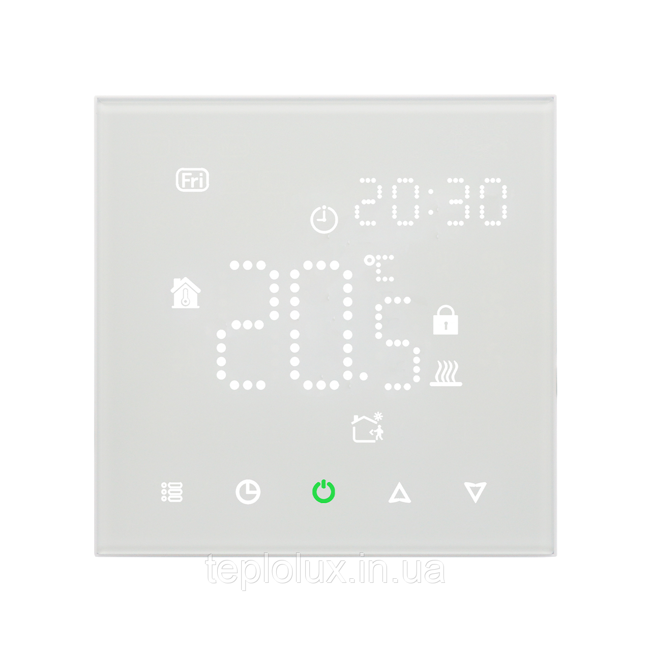 Программируемый терморегулятор Ecoset PWT-003 с датчиком температури (3м) - фото 1 - id-p1665446957