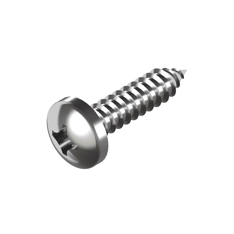 DIN7981 6,3х19 PH3 Саморіз нержавіюча сталь повна різьба напівкругла головка [N8050000N805631901] Metalvis, фото 1