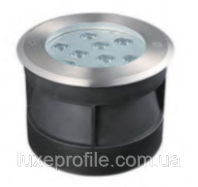 Вуличний грунтовий LED світильник VLS015 9W 3000K
