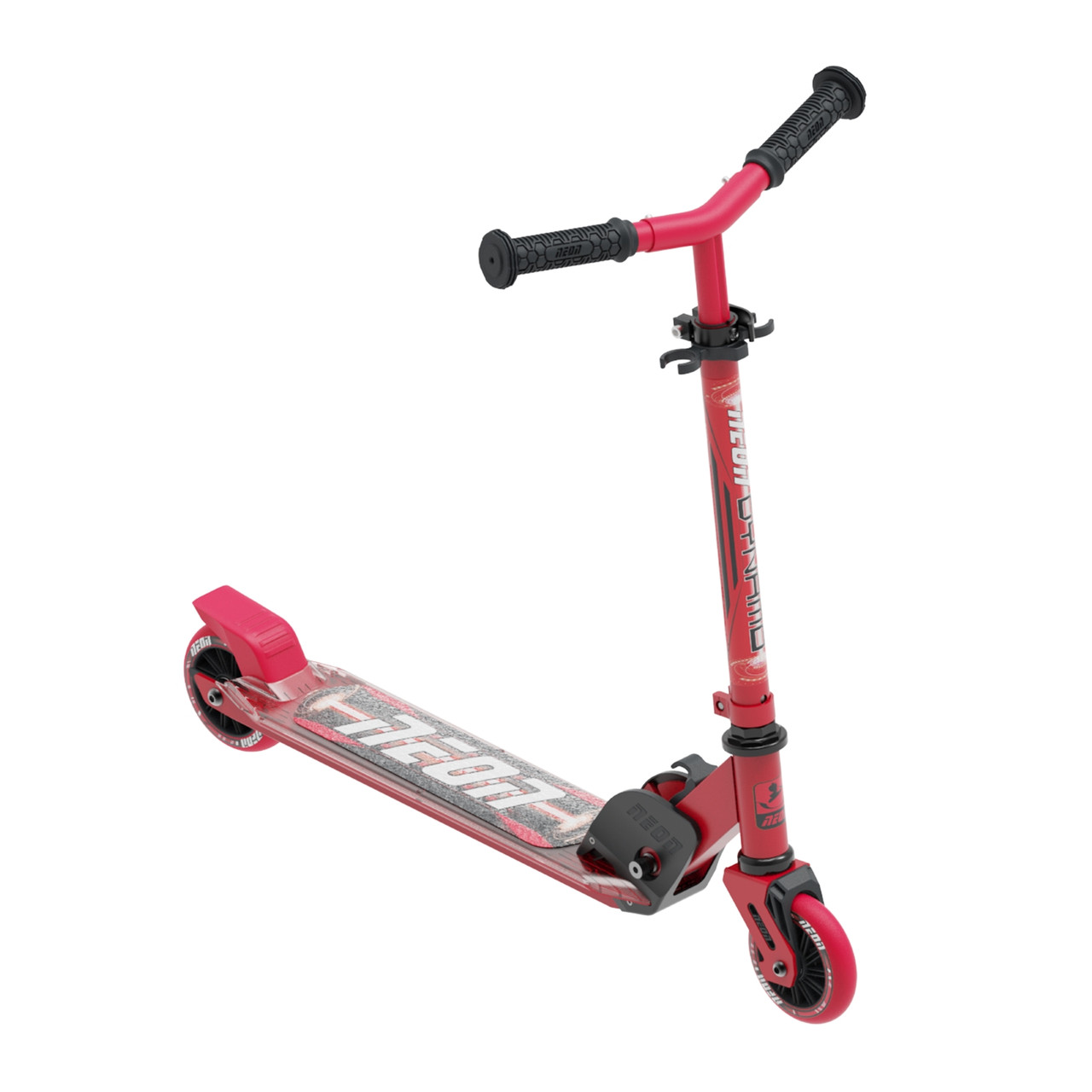 Самокат Neon Dynamo червоний, фото 1