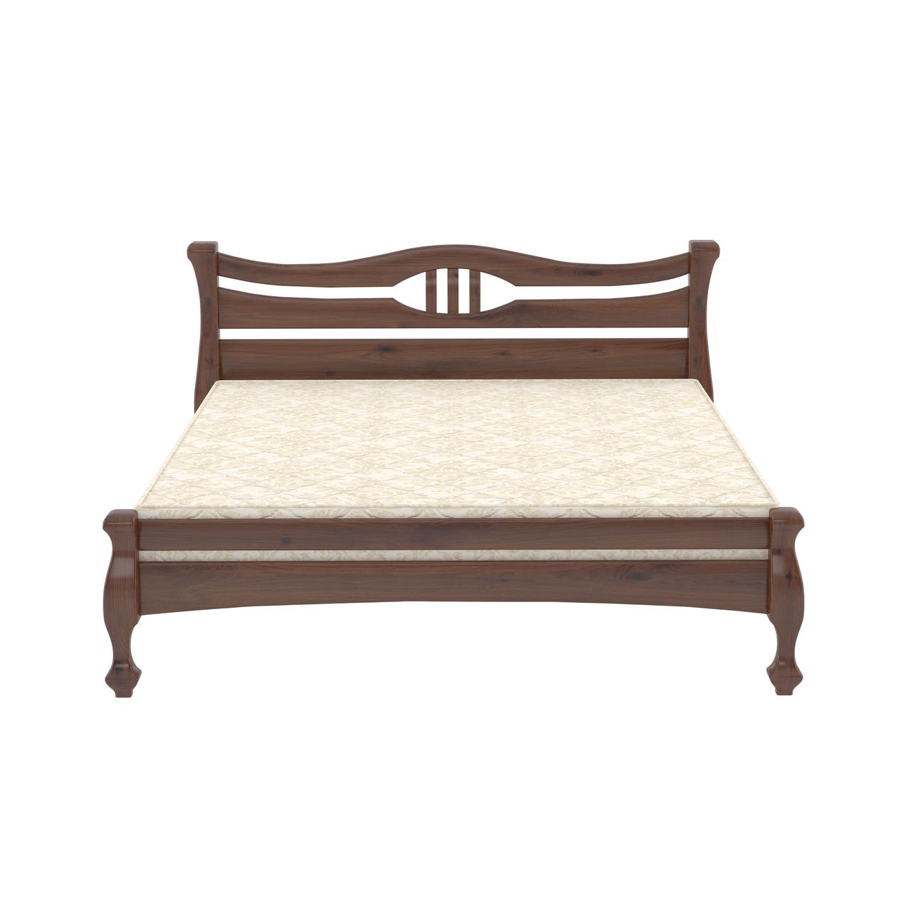 Двоспальне ліжко Mebigrand Даллас Горіх лісовий 160х200 см (DMBG-1745), фото 1